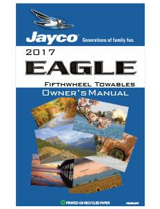 2017 Eagle Fifth Wheels Manual
